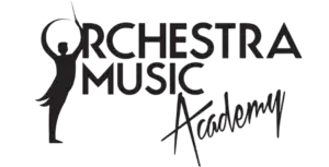 orchestra music acasdemy black logo